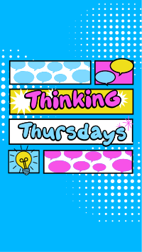 Comic Thinking Day Instagram Story