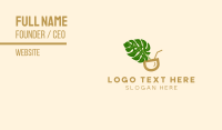 Natural Fresh Drink Business Card
