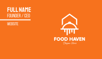 Food Home Delivery Service Business Card Image Preview