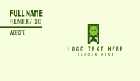 Alien Creature Business Card