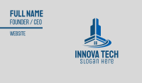 Blue Engineering Innovation Business Card