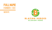 Bitcoin Cryptocurrency Business Card Image Preview