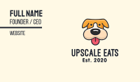 Cute Puppy Dog Business Card Image Preview