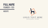 Furniture House Letter H Business Card