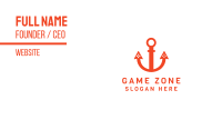 Anchor Game Controller Business Card Image Preview