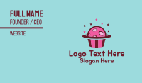 Space Cupcake Muffin Business Card Design