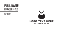 Panda Gaming Mascot  Business Card