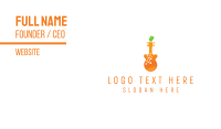 Orange Juice Music Business Card