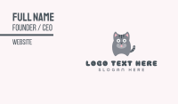 Cat Animal Shelter Business Card