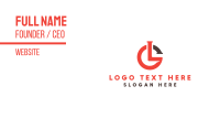 Red Circle GL Business Card