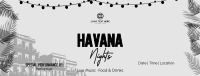 Havana Nights Facebook Cover