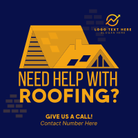 Roof Construction Services Instagram Post