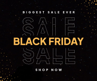 Black Friday Sale Facebook Post