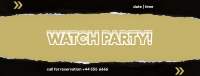 Watch Party Facebook Cover Image Preview