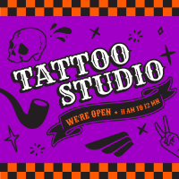 Checkerboard Tattoo Studio Instagram Post