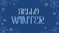 Cold Hugs And Snowflake Animation