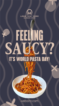 World Pasta Day Instagram Story Design