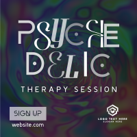 Psychedelic Therapy Session Linkedin Post