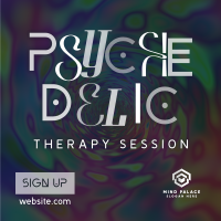 Psychedelic Therapy Session Linkedin Post Image Preview