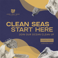 World Ocean Day Clean Up Drive Linkedin Post