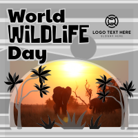 Modern World Wildlife Day Instagram Post Design