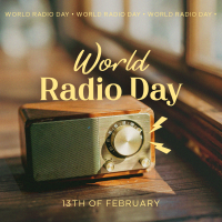 Radio Day Analog Instagram Post