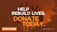 Fire Donation Relief Animation