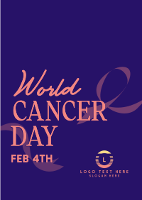 Cancer Day Support Poster