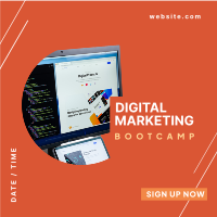 Digital Marketing Bootcamp Linkedin Post