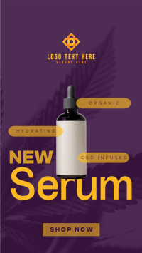 Organic Skin Serum Instagram Reel Image Preview