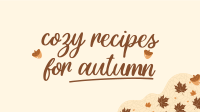 Cozy Recipes YouTube Video