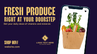 Fresh Produce Delivery Animation