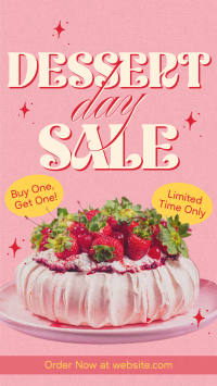 Retro Dessert Sale Facebook Story