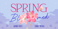 Spring Bloom Quote Twitter Post