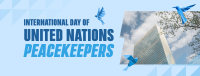 International Day of United Nations Peacekeepers Facebook Cover