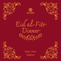 Fancy Eid Dinner Instagram Post Image Preview