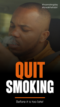 Quit Smoking Today Video