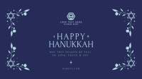 Hanukkah Festival Facebook Event Cover