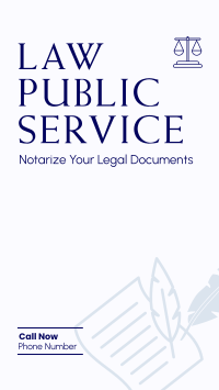 Firm Notary Service Facebook Story