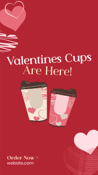 Valentines Cups Instagram Story