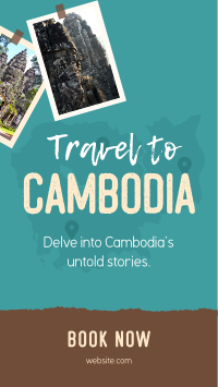 Travel to Cambodia Facebook Story