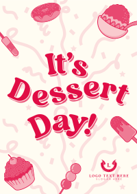 Dessert Shop Flyer example 2