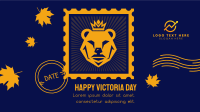 Victoria Day Bear Stamp Facebook Event Cover