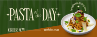 Elegant Pasta Day Facebook Cover Image Preview