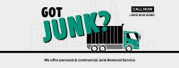 Junk Removal Facebook Cover example 1