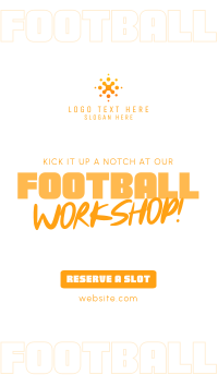 Football Workshop Instagram Reel Design