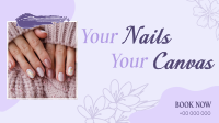 Nail Canvas Salon  Animation