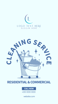 House Cleaning Professionals Facebook Story