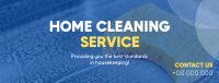 Bubble Cleaning Service Facebook Cover Image Preview