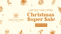 Quirky Christmas Sale Facebook Event Cover